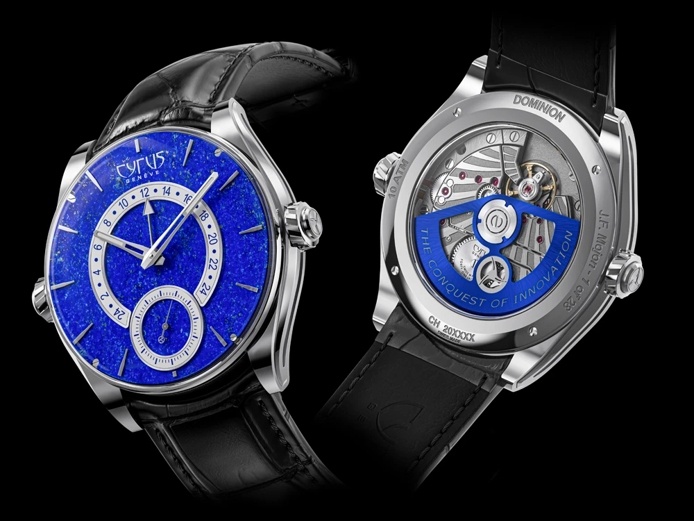 Cyrus Dominion Lapis Blue GMT