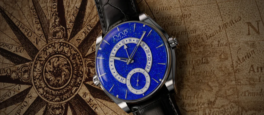 Cyrus Dominion Lapis Blue GMT