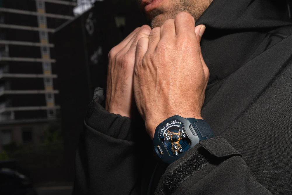 URWERK UR-120 Blue Planet