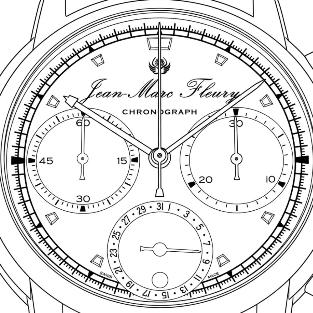 Fleury Manufacture FXR-4 Chronograph Sand