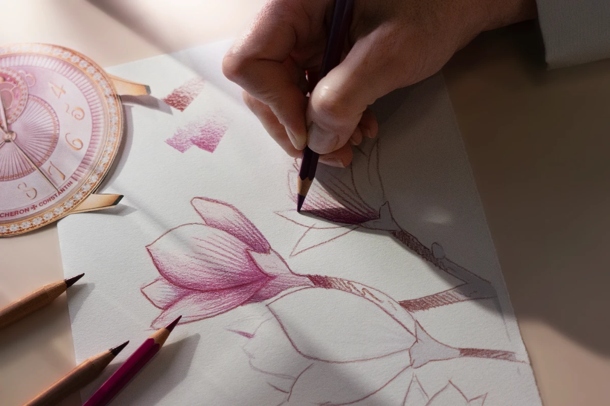 Vacheron Constantin Égérie Moon Phase Spring Blossom