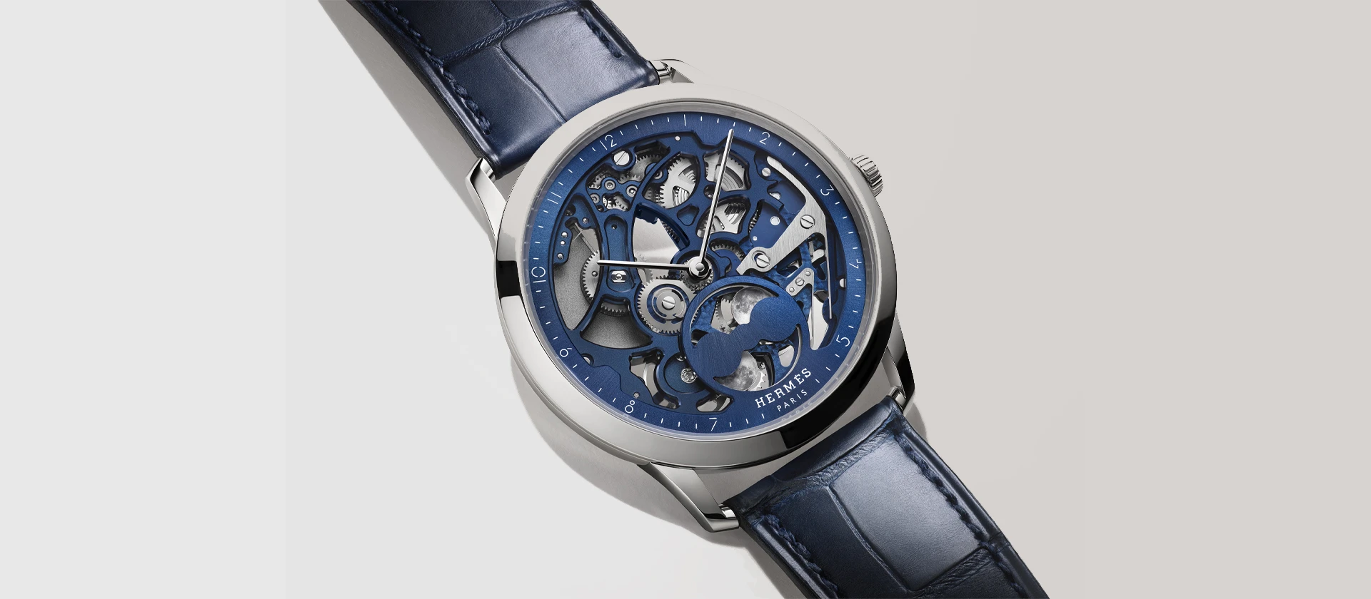 Slim Hermes Skeleton Moon 39.5 mm Review