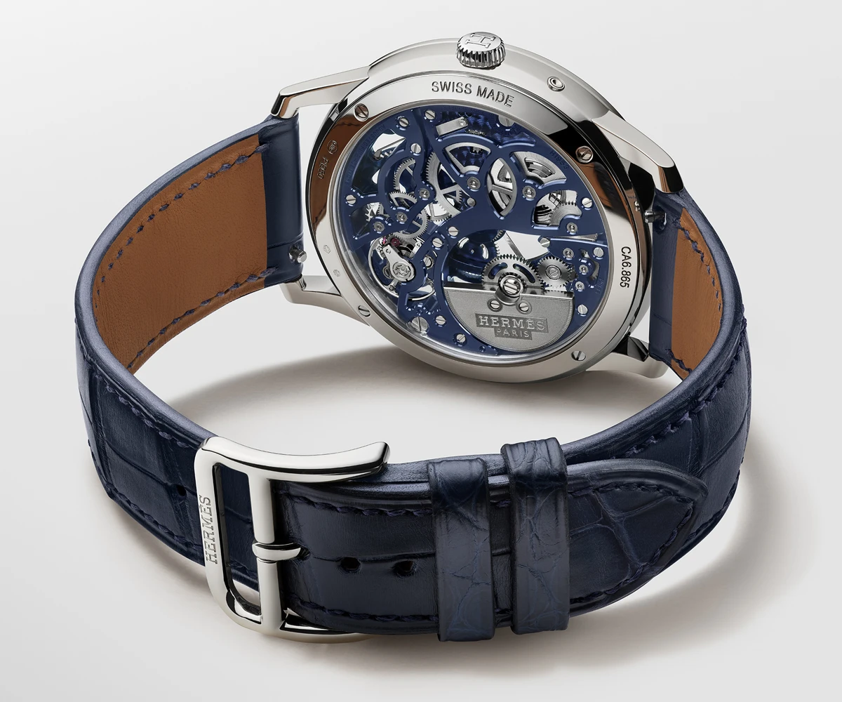 Slim d'Hermès Squelette Lune 39.5 mm