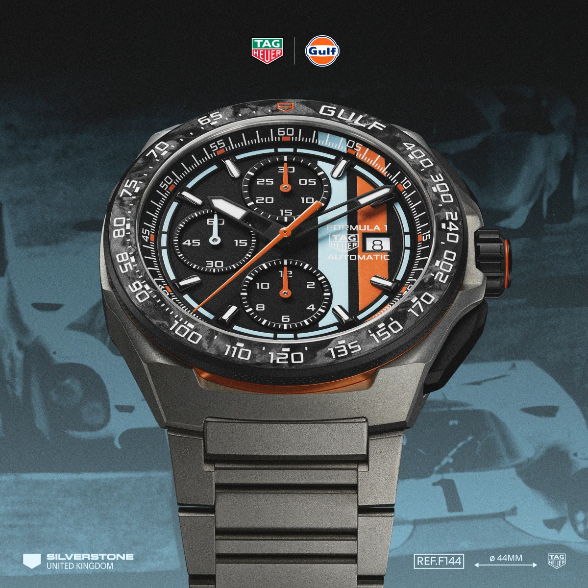 TAG Heuer Formula 1 Automatic Chronograph x Gulf