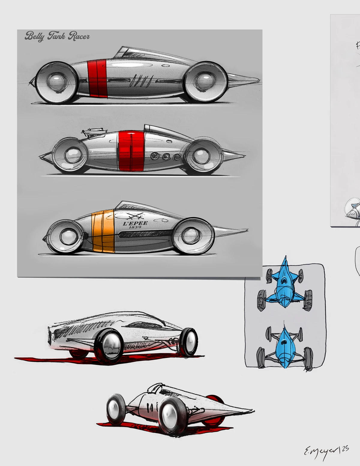 L' Epee 1839 Belly Tank Racer