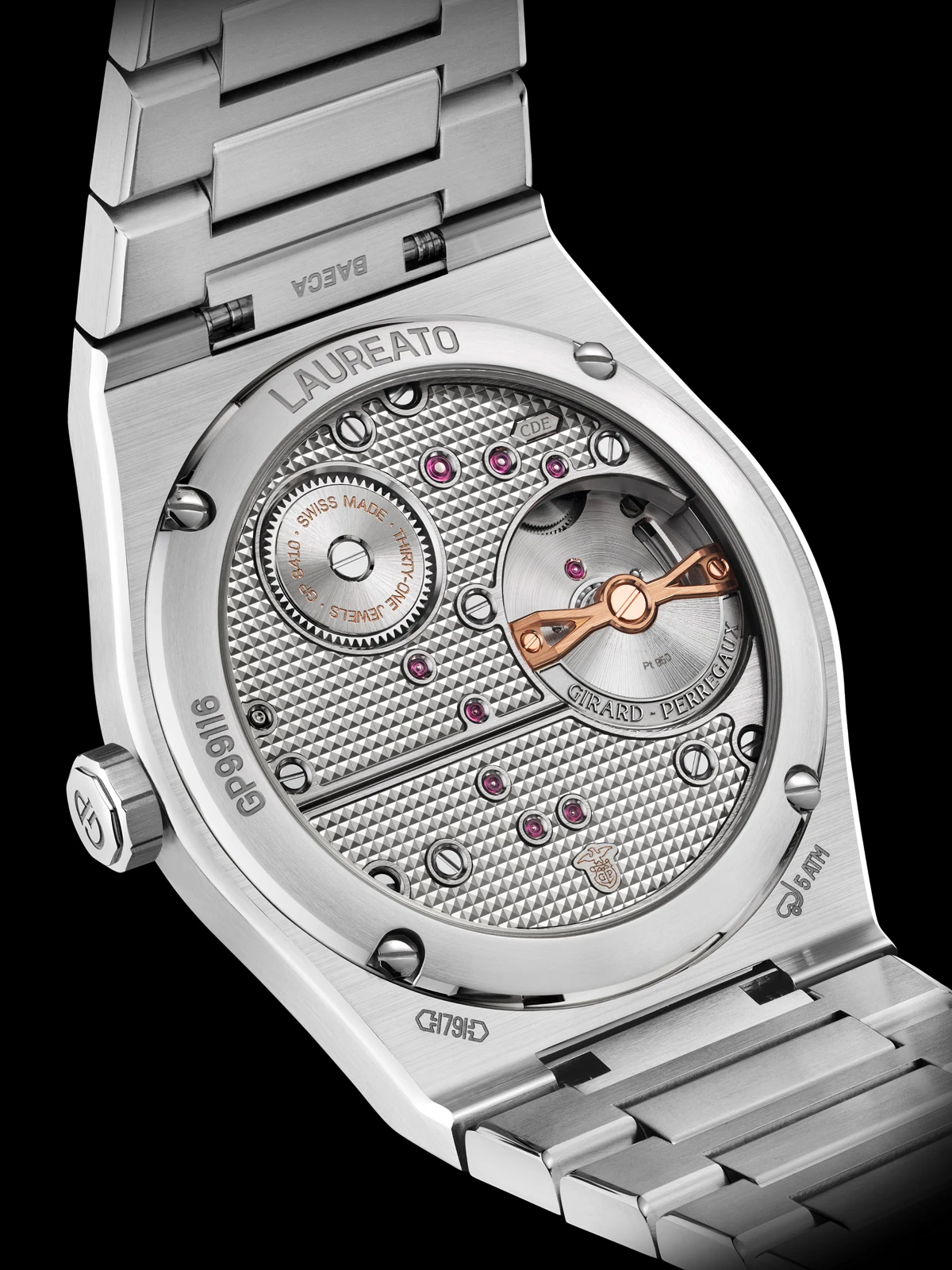 Girard-Perregaux Laureato Fifty Tourbillon Micro-Rotor 39 mm