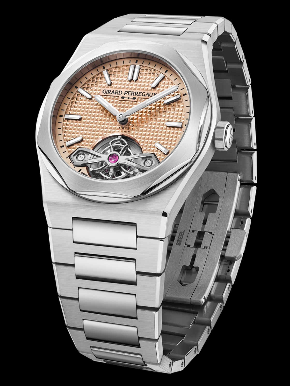 Girard-Perregaux Laureato Fifty Tourbillon Micro-Rotor 39 mm