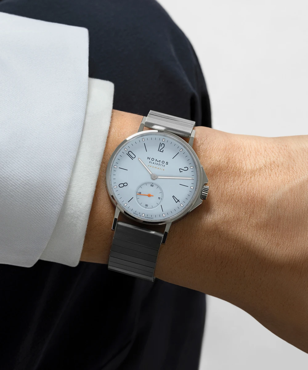 NOMOS Ahoi neomatik sky and sand