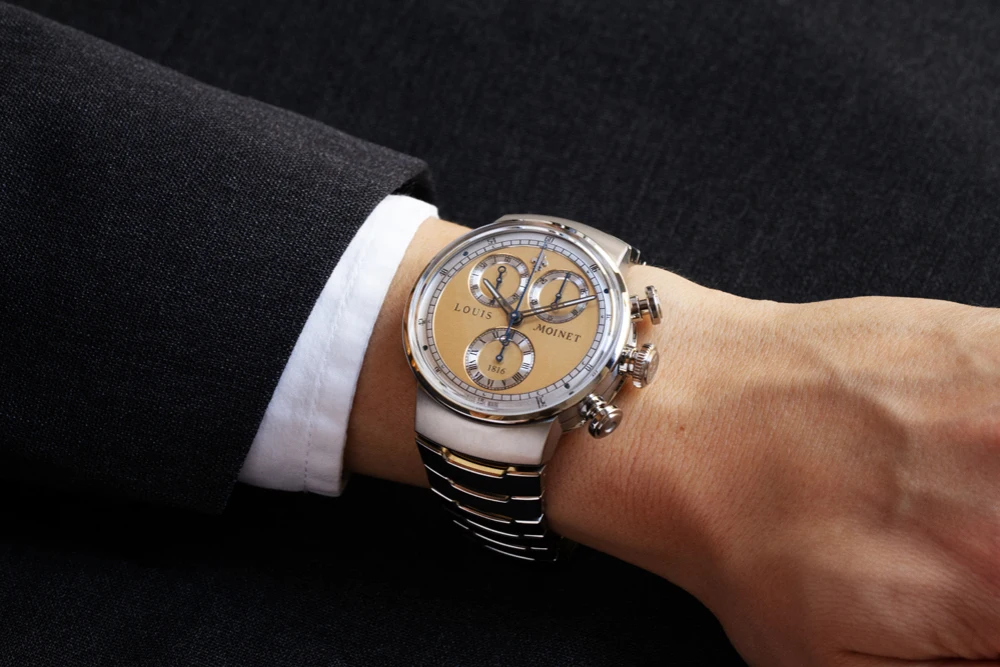 Louis Moinet 1816 Chronograph Champagne