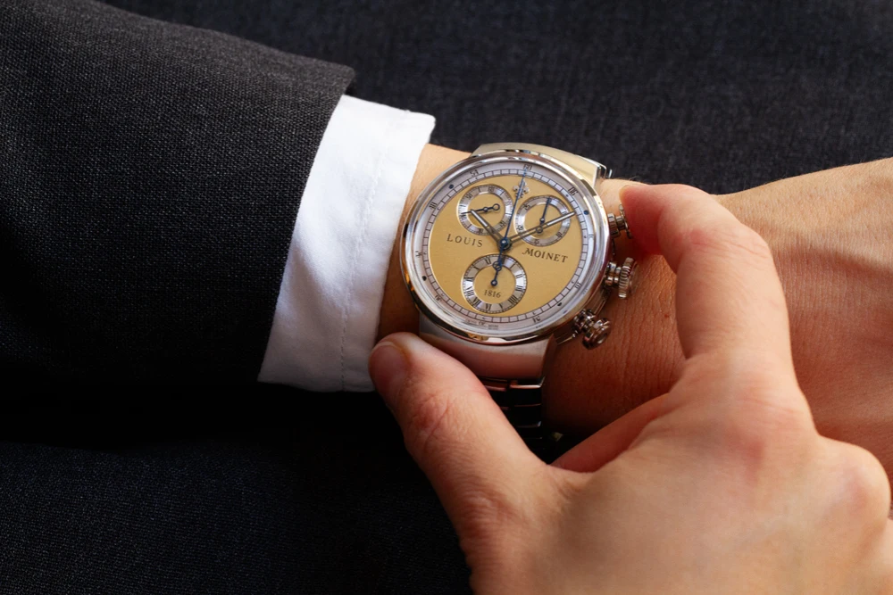 Louis Moinet 1816 Chronograph Champagne